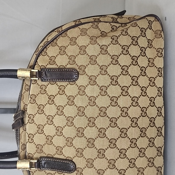 ✨️GUCCI GG Canvas Savoy Bowling Bag - Picture 6 of 15